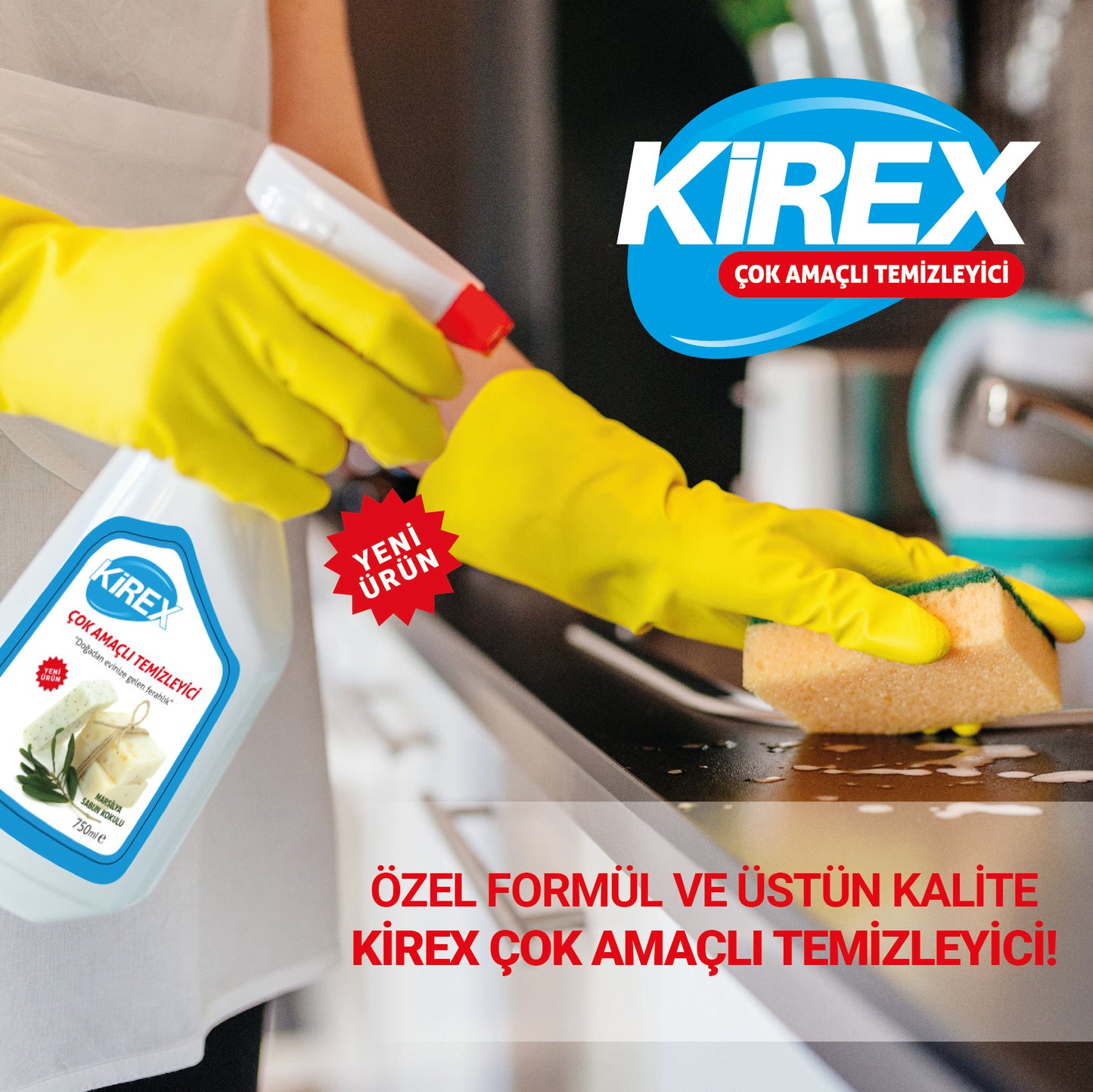 KİREXClean Çok Amaçlı Genel Temizleyici