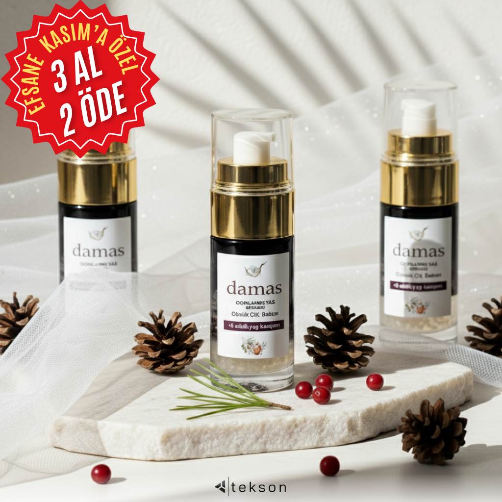 Damas Ozonlanmış Yağ Serumu 3 Al 2 Öde
