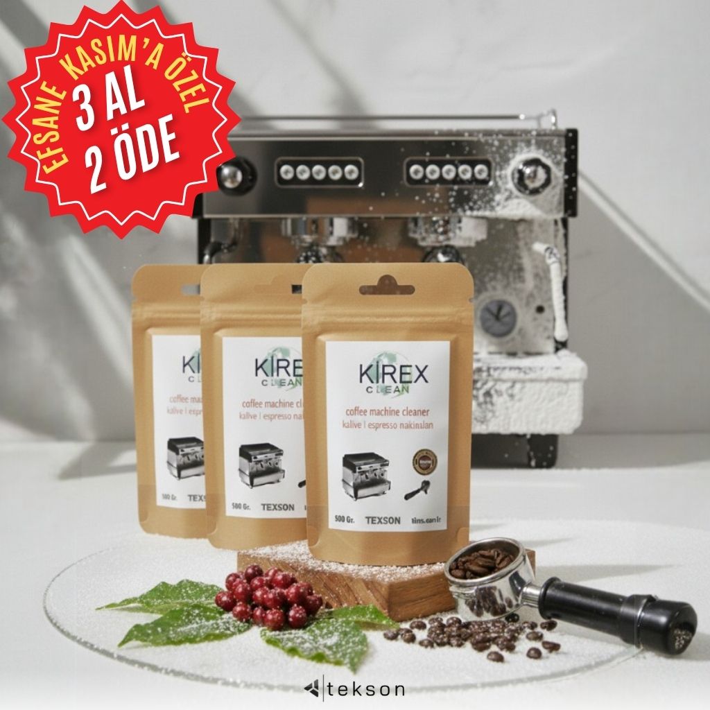 Kirex Kahve Makinası Kirex Temizleyici 3 al 2 Ode