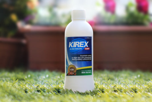 KİREX Duşakabin&Cam yüzeyler için Kireç&Su lekesi Temizleyici 500ml